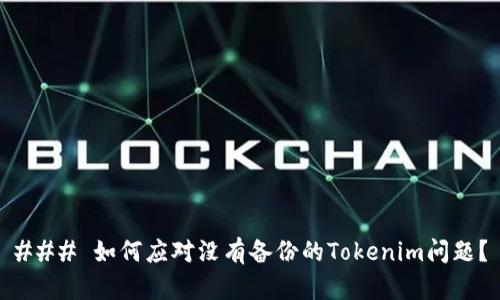 ### 如何应对没有备份的Tokenim问题？